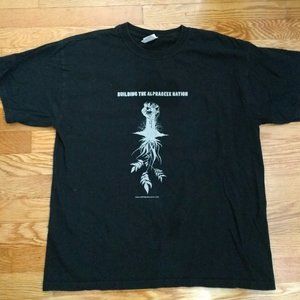 ALPHAGEEK NERD MEN'S VINTAGE T-SHIRT L